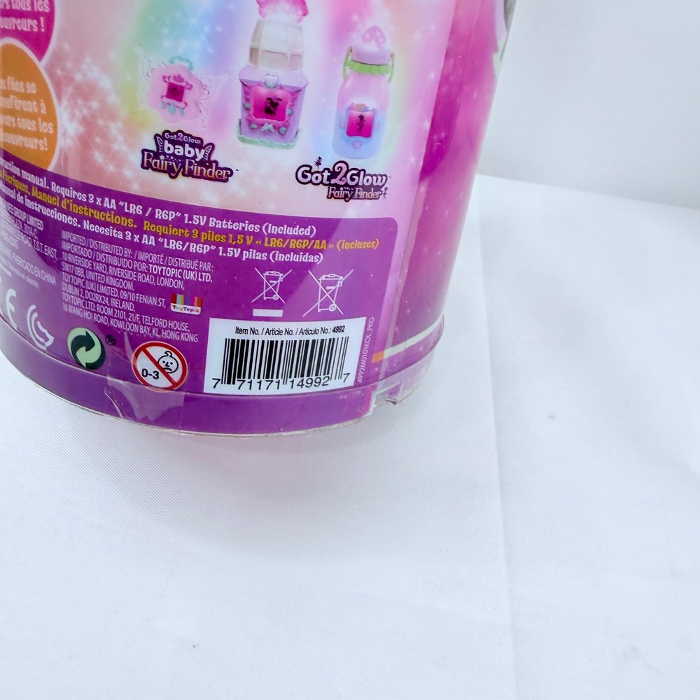 Got2Glow Fairy Pet Finder Lot of 2 Pink and Purple Virtual Pet Jars 4991 4992 - Picture 8 of 8